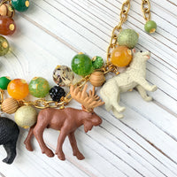 Into The Forest Animal Necklace
