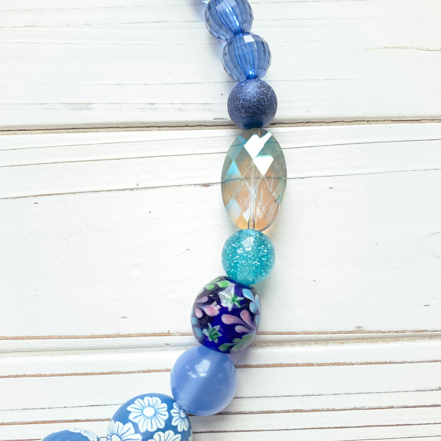 Blue Lagoon Queen Mum Necklace