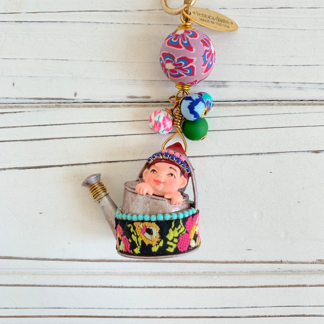 Timothy Sprout Gnome Bag Charm