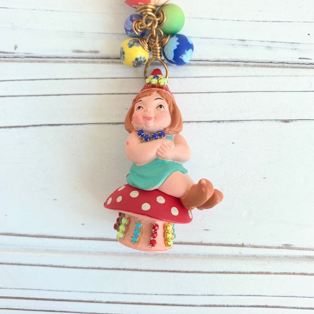 Sage Gnome Bag Charm