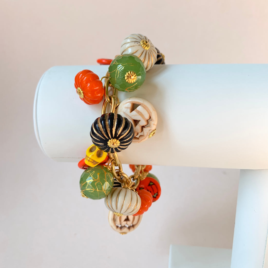 Pumpkin King Halloween Bracelet