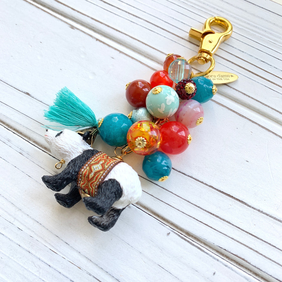 Panda Purse Charm