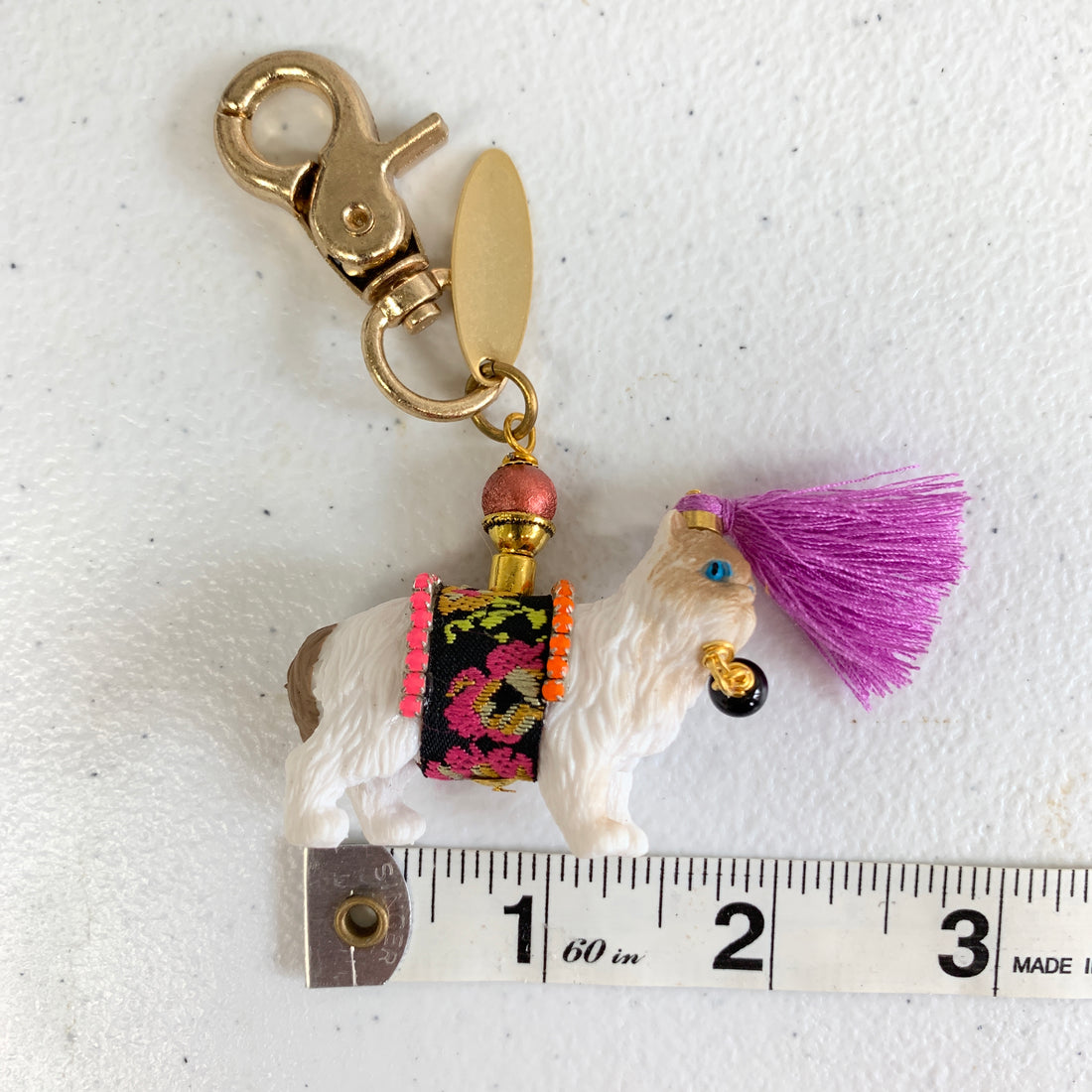 Party Cat Keychain