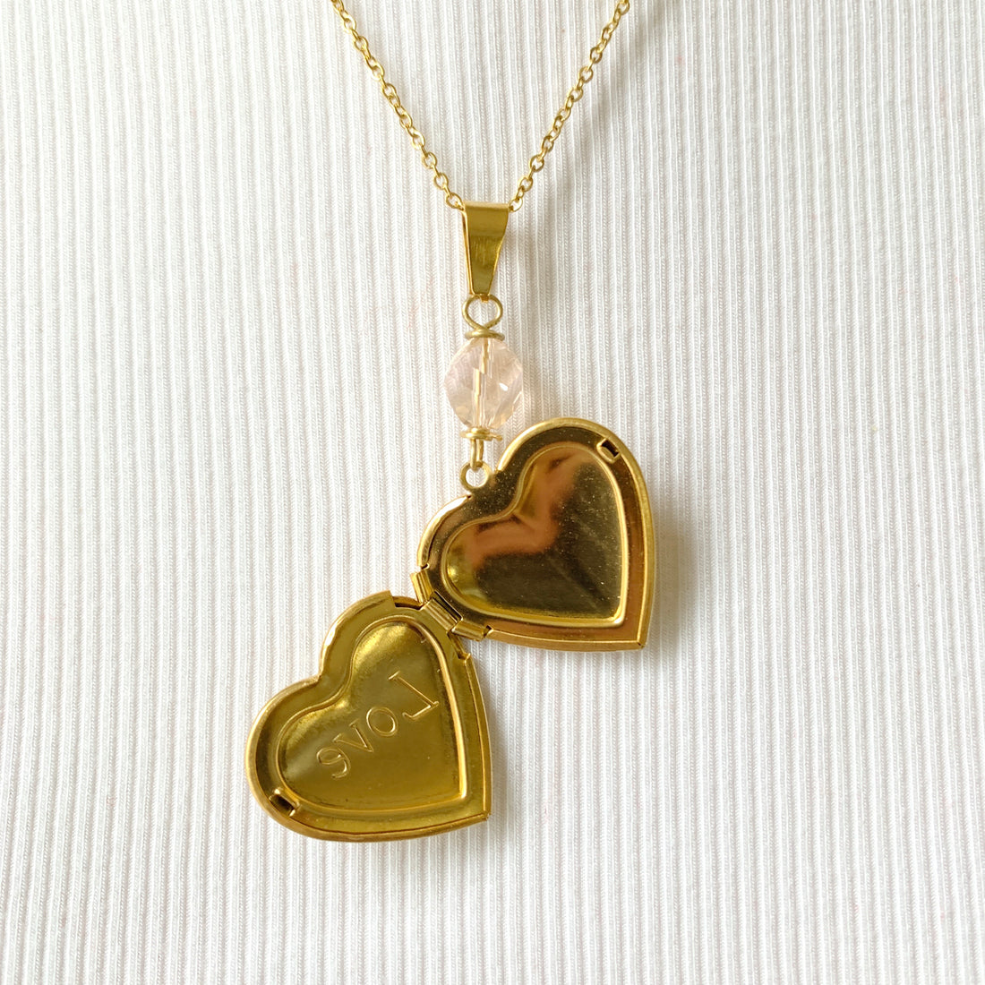 Lovesick Heart Locket Necklace