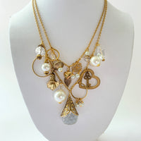 Simply Charming Double-Strand Charm Necklace