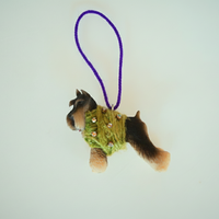 One-of-a-Kind Schnauzer Dog Ornament