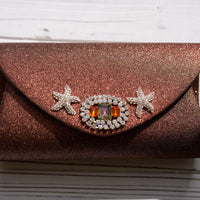 Czech Glass Clutch - One-of-a-Kind