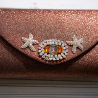 Czech Glass Clutch - One-of-a-Kind