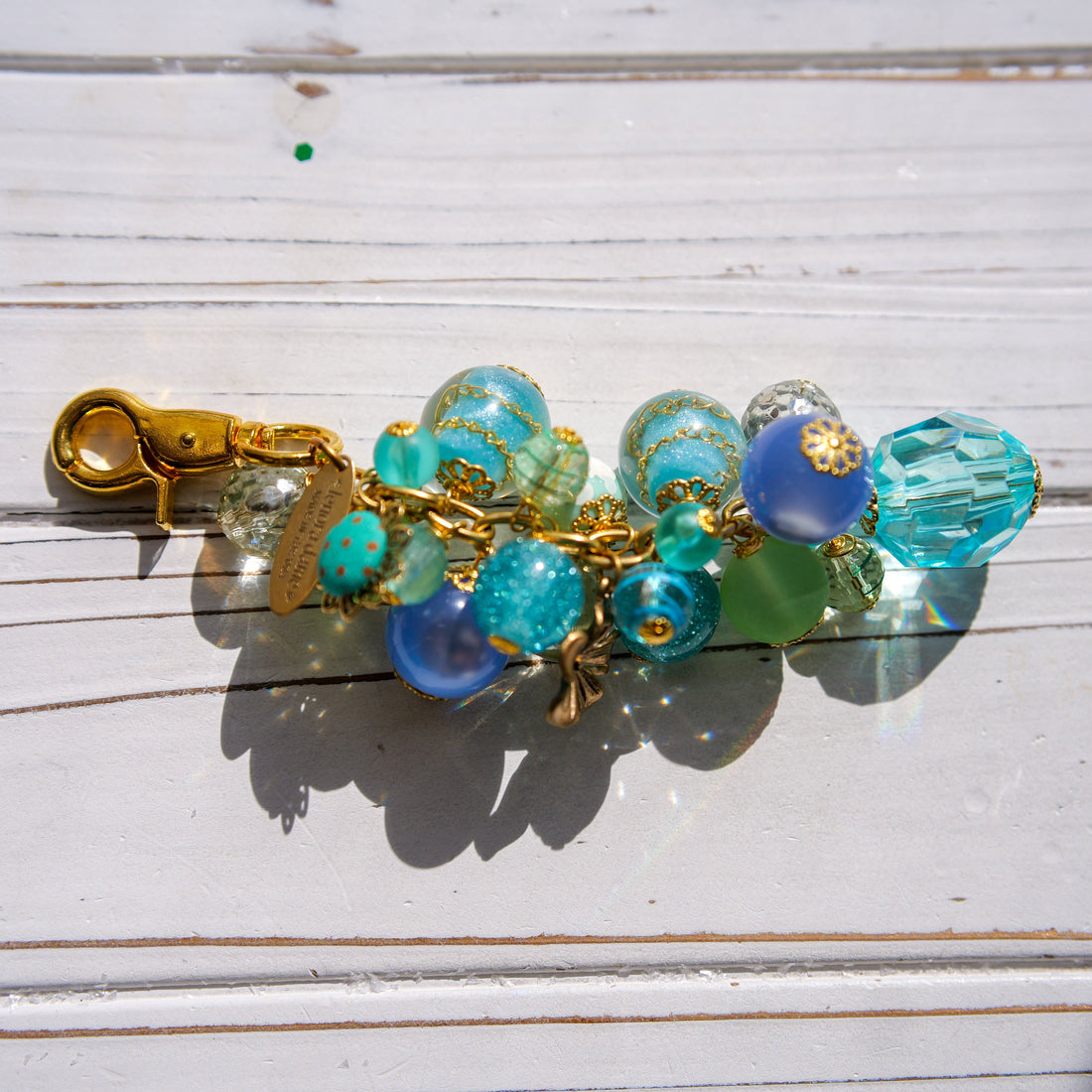 Periwinkle Bag Charm - One-of-a-Kind