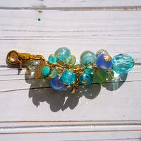 Periwinkle Bag Charm - One-of-a-Kind