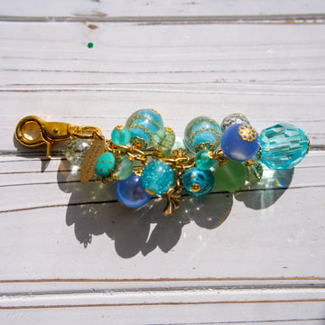 Periwinkle Bag Charm - One-of-a-Kind