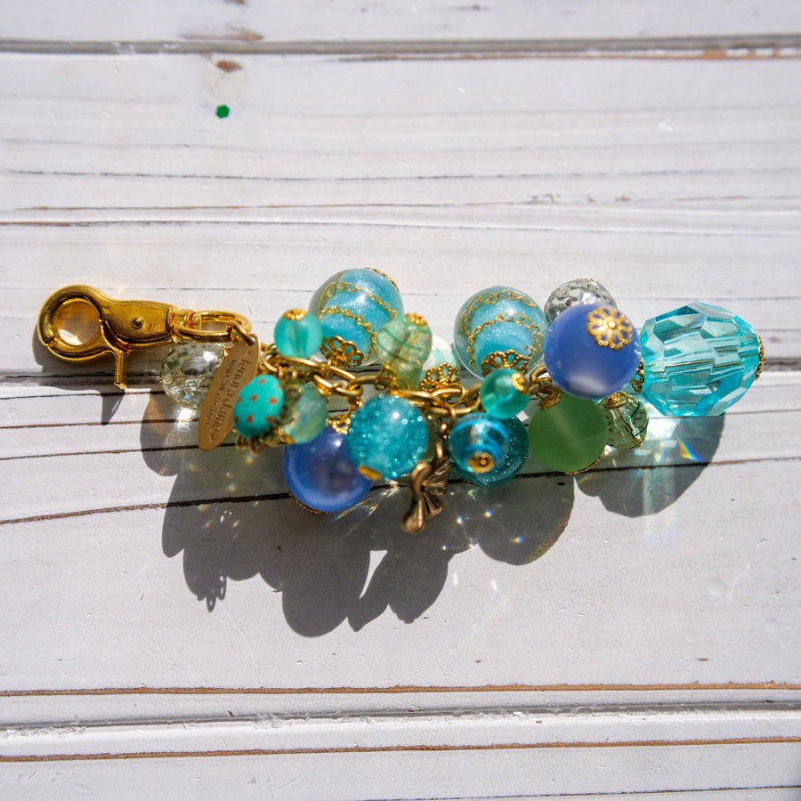 Periwinkle Bag Charm - One-of-a-Kind