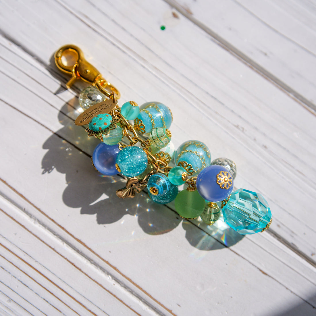 Periwinkle Bag Charm - One-of-a-Kind