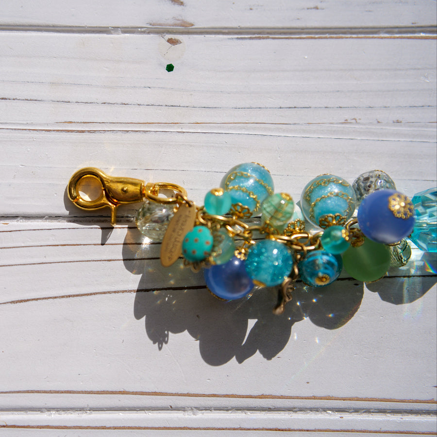 Periwinkle Bag Charm - One-of-a-Kind