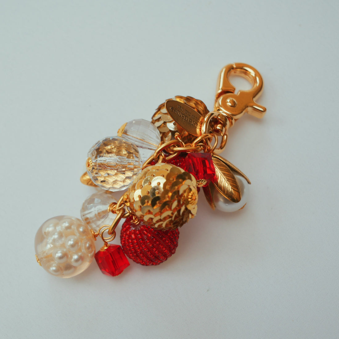 Festive Christmas Bag Charm