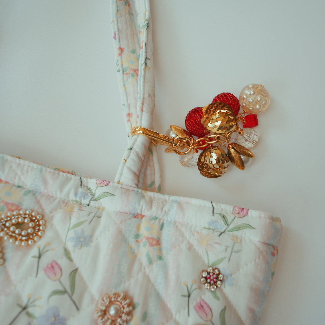 Festive Christmas Bag Charm