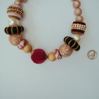 Velveteen Bauble Necklace