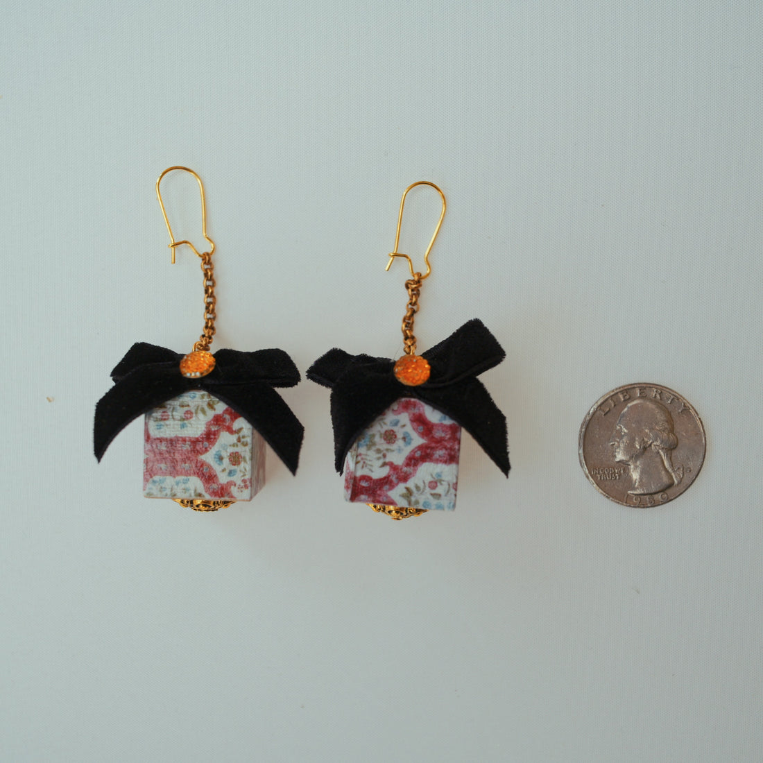 Christmas Present Earrings - Small