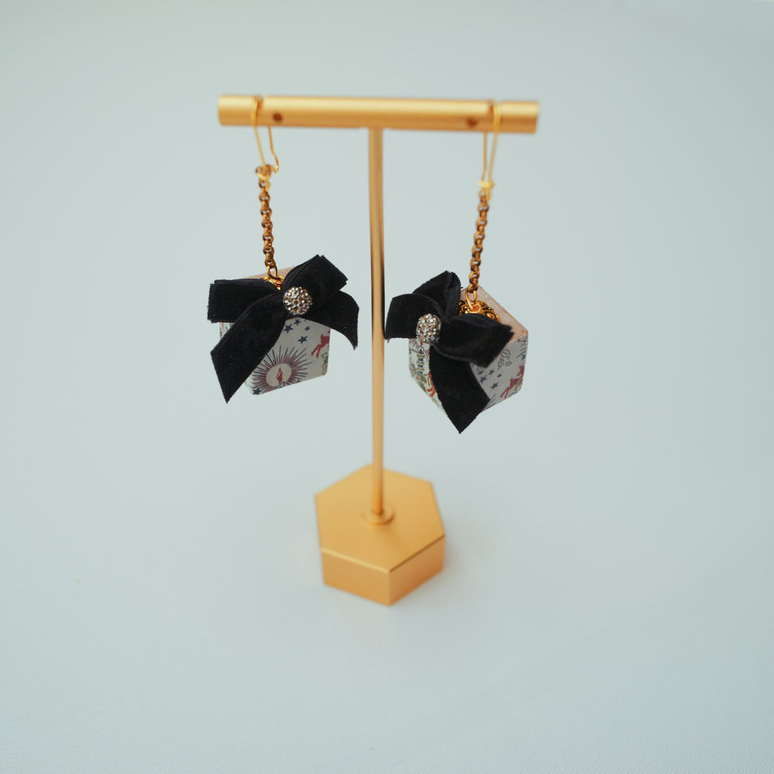 Christmas Present Earrings - Small