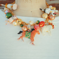 One-of-a-Kind Barnyard Christmas Animals