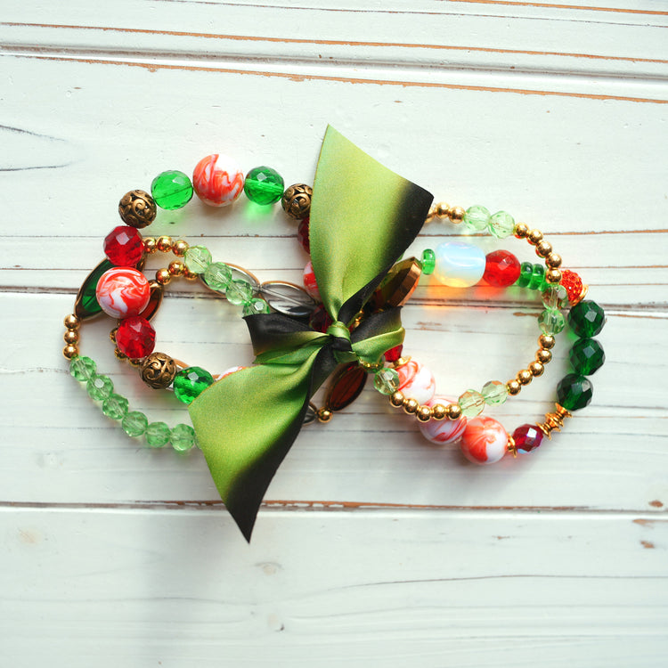 Holiday Stretch Bracelet Set