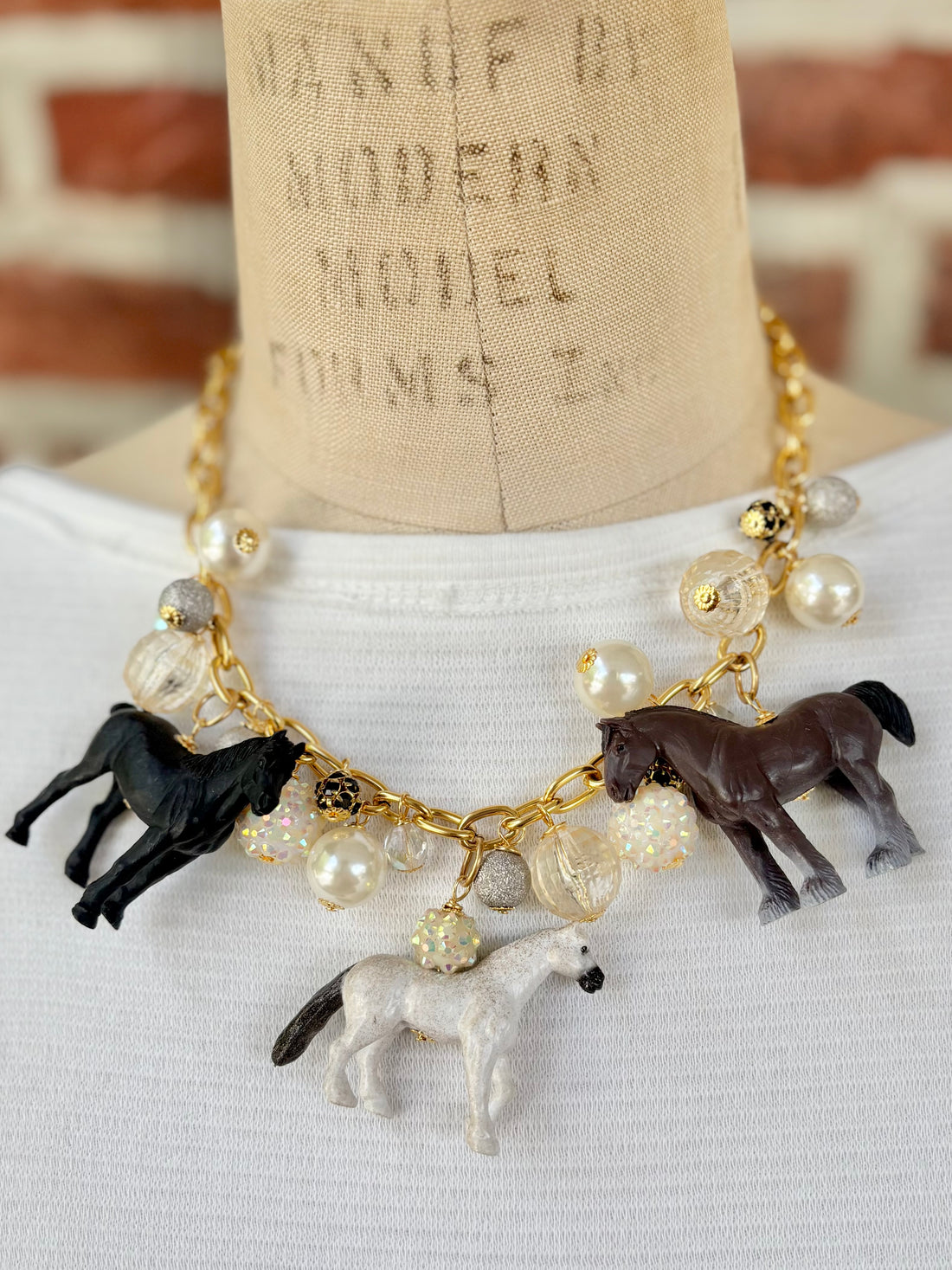The Kentucky Derby Horse Necklace