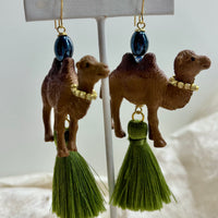 Hump Day Camel Earrings