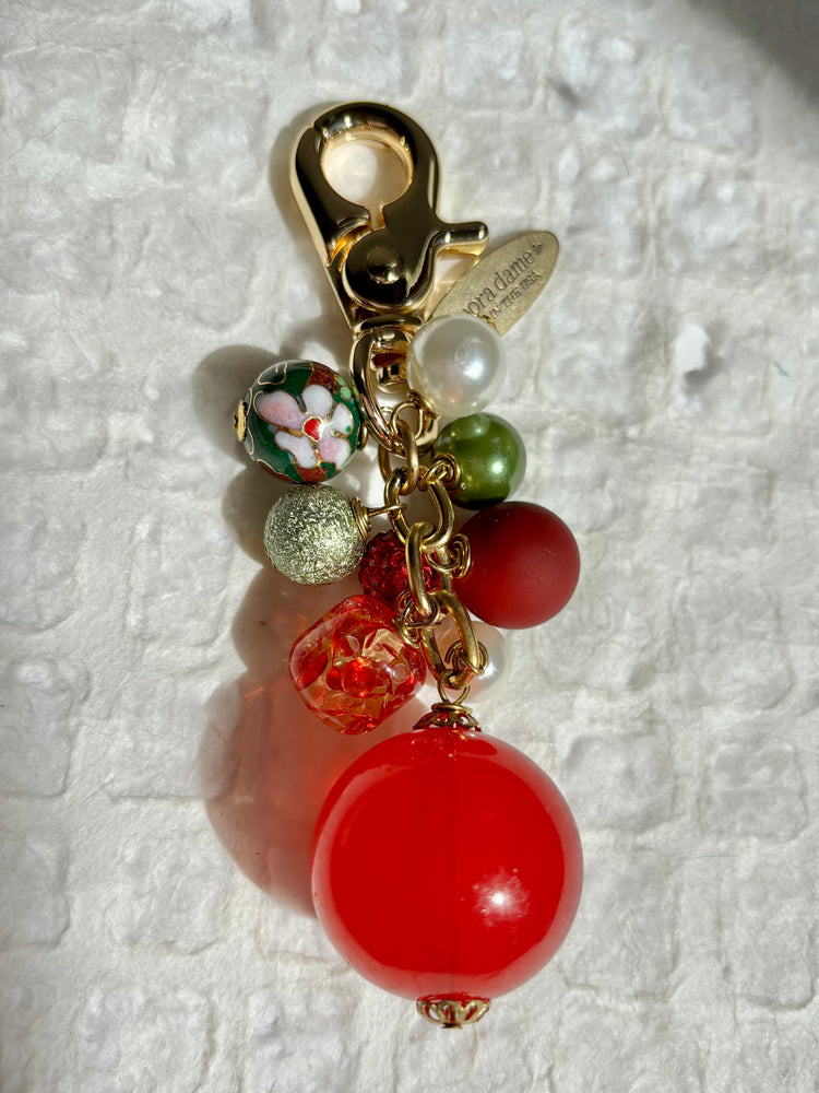 Christmas Bulb Purse Charm