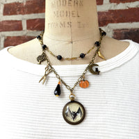 Ghostly Halloween Necklace