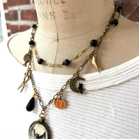 Ghostly Halloween Necklace