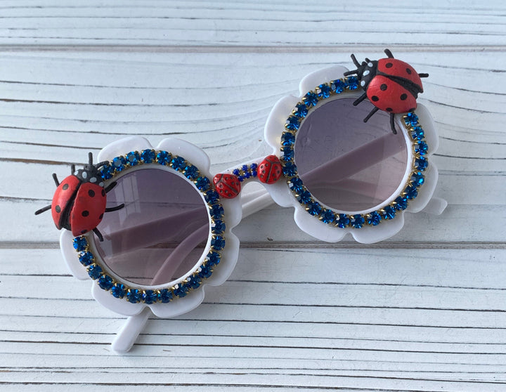 LAST ONE Lenora Dame Ladybug Sunglasses for Kids