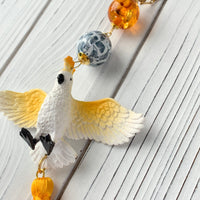 Calypso the Cockatoo Pendant Necklace