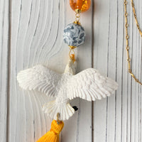 Calypso the Cockatoo Pendant Necklace