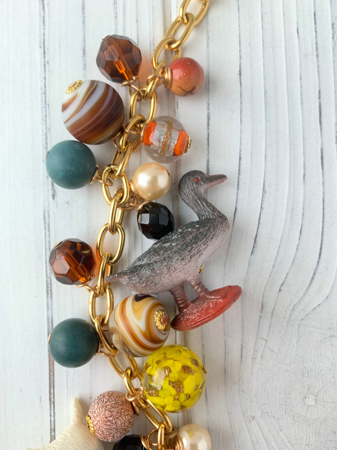 Walnut Bank Farm Animal Long Necklace