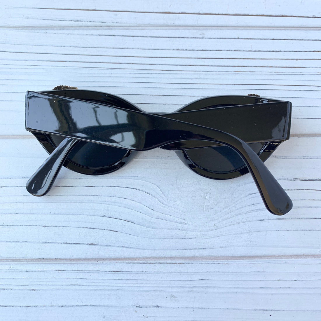 Black Tie Embellished Sunglasses