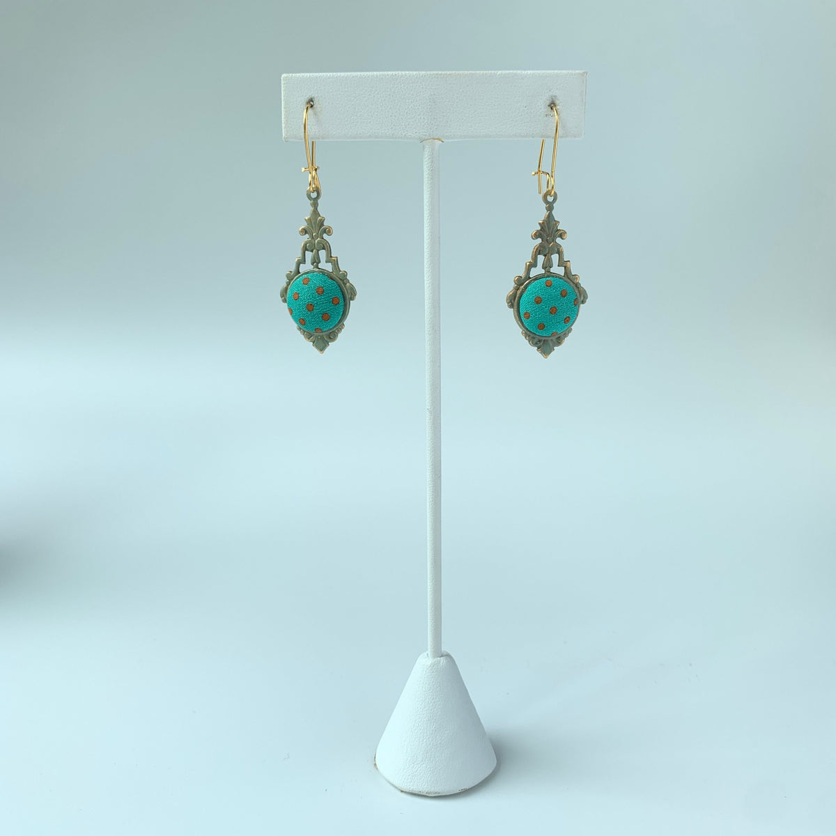 Lenora Dame Polka Dot Earrings - 4 Color Options