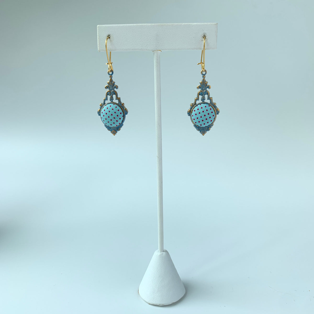 Lenora Dame Polka Dot Earrings - 4 Color Options