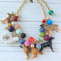 Must Love Dogs Charm Necklace