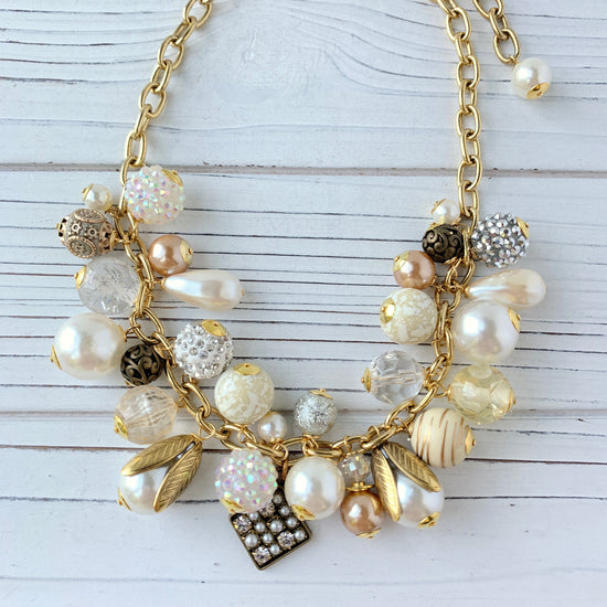 Pearly Charm Necklace