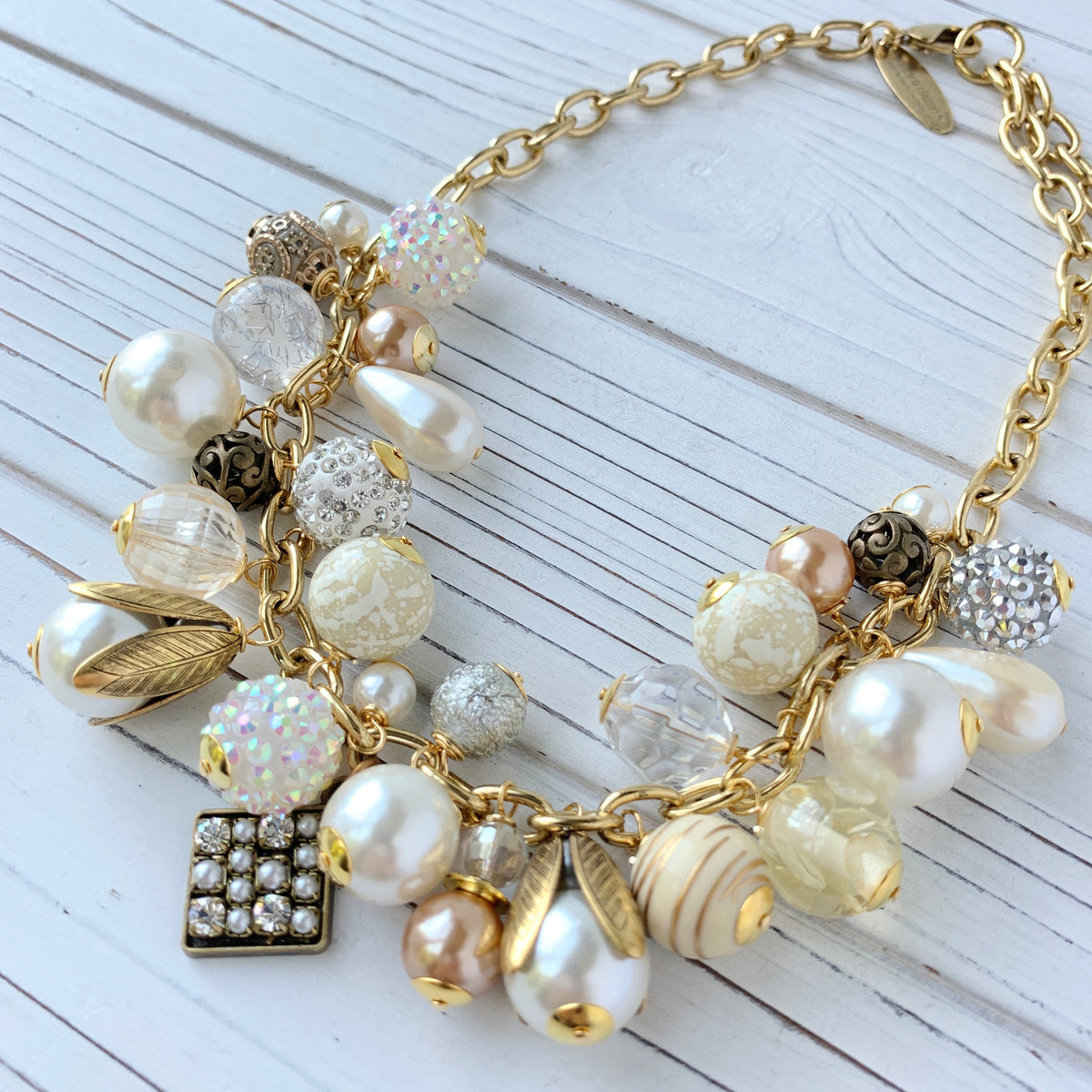 Pearly Charm Necklace