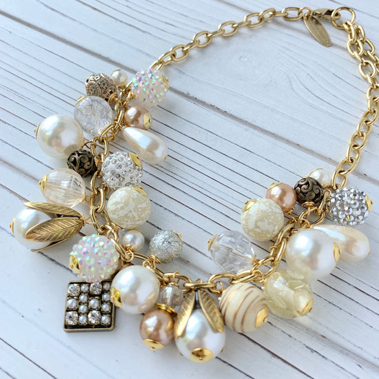Pearly Charm Necklace