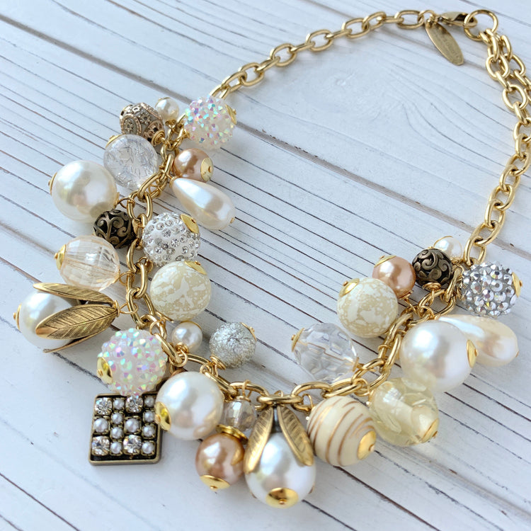 Pearly Charm Necklace
