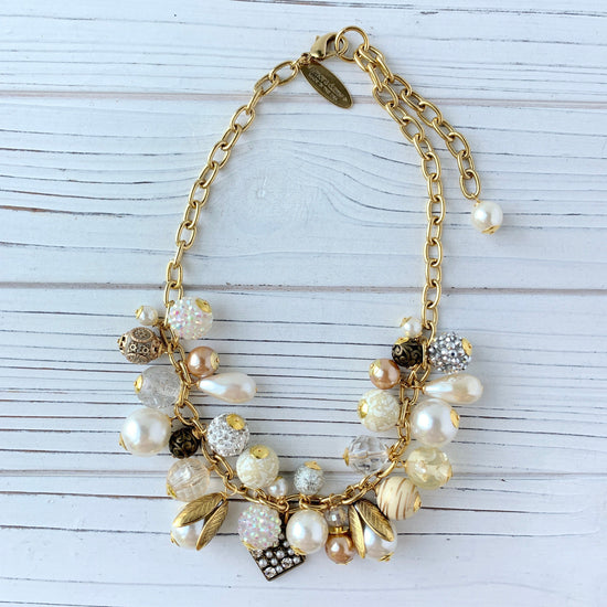 Pearly Charm Necklace