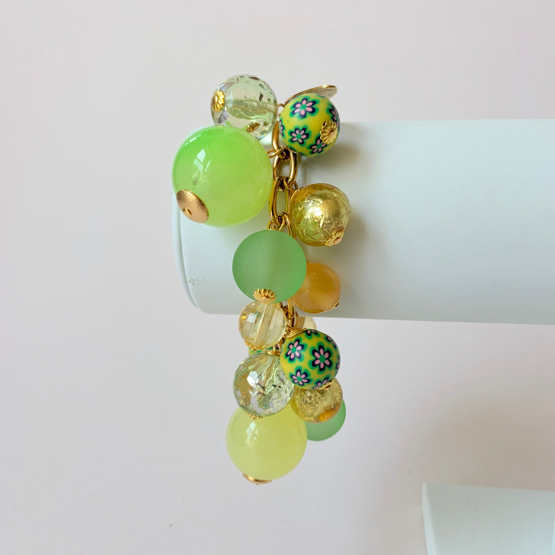 Lemon and Lime Charm Bracelet