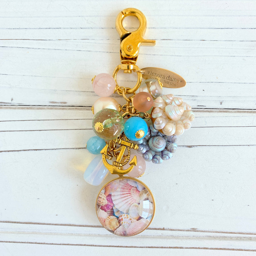 Lenora Dame Seaside Summer Purse Charm