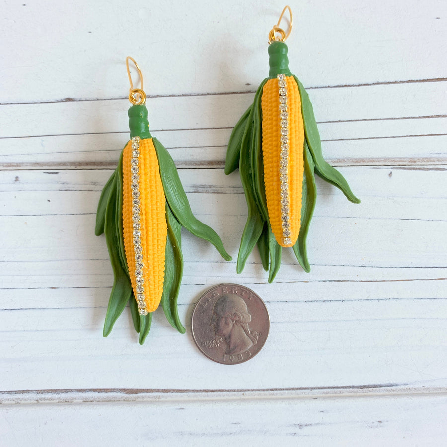 Lenora Dame Corn on the Cob Earrings