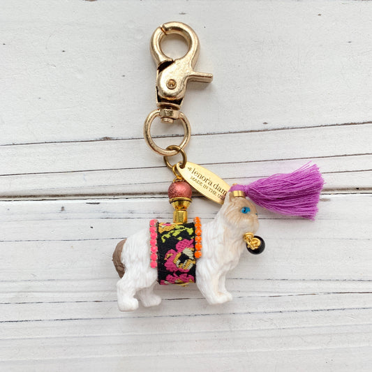 Party Cat Purse Charm