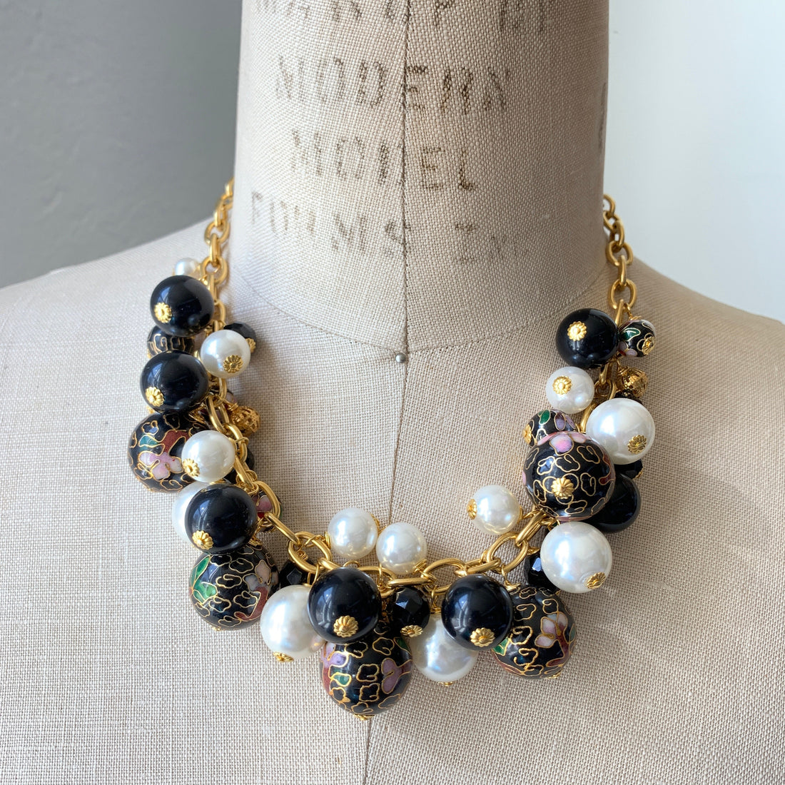 Cloisonne Necklace - 4 Color Options