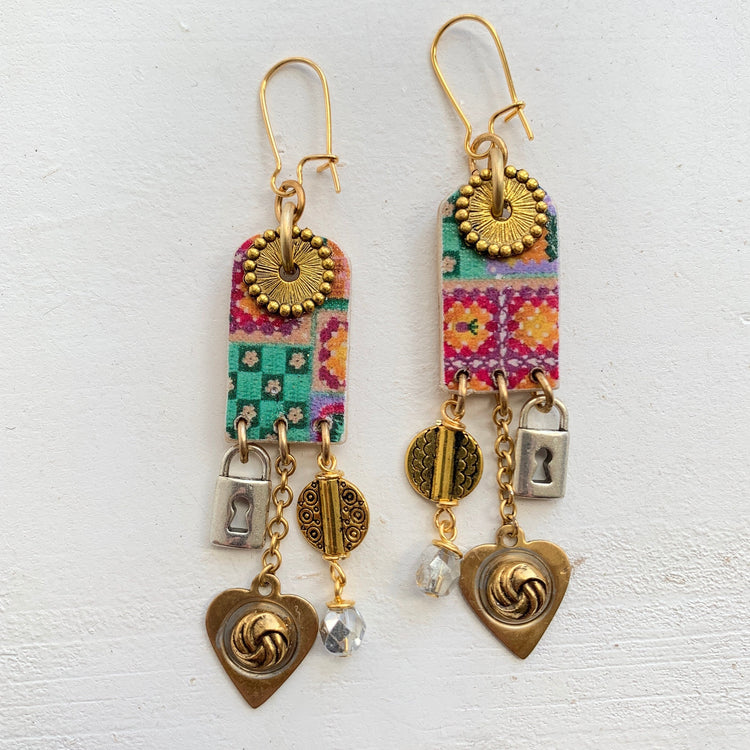 Windchime Dangle Earrings
