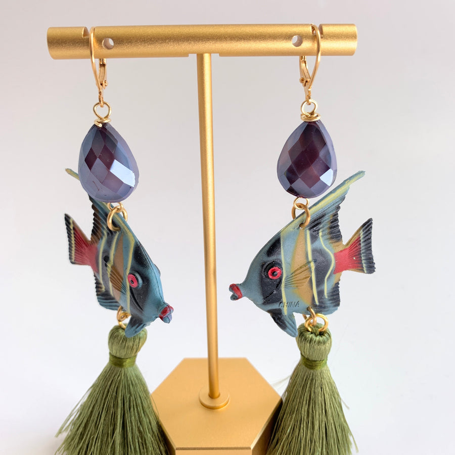 Lenora Dame Angelfish Earrings